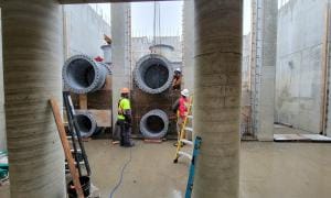 Low Head Siphon Construction August 2021