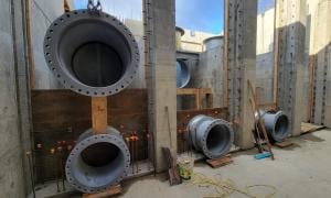 Low Head Siphon Construction August 2021